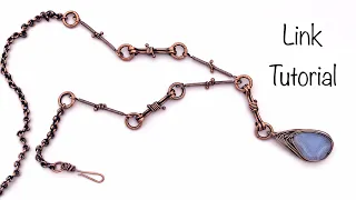 Jewelry Tutorial/ 2 More Unique Wire Wrapped Links