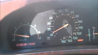 Saab 9-5 turbo 0-150 km/h 13 sec!!!