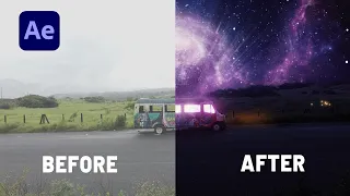 ADVANCED SKY REPLACEMENT In After Effects | COMPLETE TUTORIAL | 2021