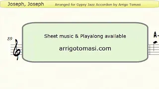 Joseph Joseph - Gypsy Jazz Accordion Sheet music