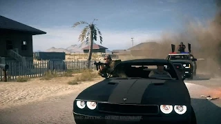 Battlefield Hardline Угон Песчаная Буря