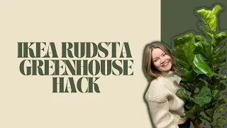 IKEA Rudsta Greenhouse Hack | Weather Stripping My Ikea Greenhouse