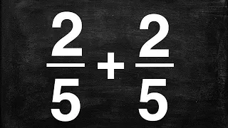 Adding Fractions with Like Denominators