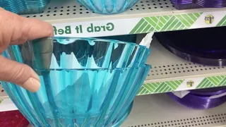 The brilliant reason she buys blue Dollar Store bowls