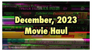 December, 2023 Movie Haul