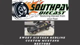 Sweet Sixteen Redline Custom Mustang Restore.