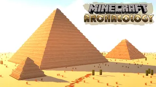 Reconstructing Egyptian Pyramids | Minecraft Archaeology (Ep. 10)