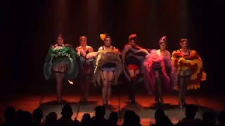Can Can students perform Hooked on A Can Can - The Bombshell Burlesque Academy