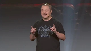 Diablo "Immortal" announced by Wyatt Cheng at Blizzcon 2018