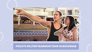 Piolo's Hilltop Mansion Tour in Batangas | Vicki Belo