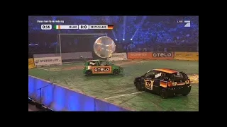 2nd semi-final: Ireland - Germany - TV total Autoball