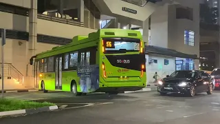 Volvo B5LH broke down right outside Bukit Panjang interchange