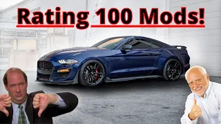 100 Car Mods Rated in 9 Minutes! - Interior, Exterior, & Performance