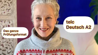 telc Deutsch A2 * Start Deutsch 2 | Prüfungsformat | Ablauf + Beispiele | Deutsch lernen