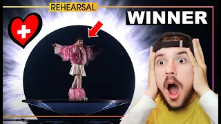 Nemo - The Code - Switzerland 🇨🇭 (Rehearsal Clip) Eurovision 2024 / REACTION