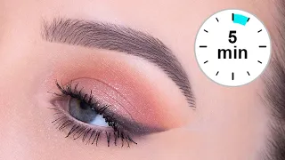 5 MINUTE Easy Everday Eye Makeup Tutorial