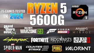 Ryzen 5 5600G Vega 7 & 16GB Ram - Gaming Test Test in 2024