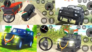 Indian Black Mahindra Thar Vs Scorpio Game Play Indian Car Simulator 3D