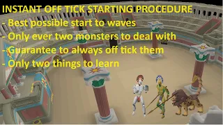 OSRS: a simple method to start every Colosseum wave (guarantees off-tick monsters)