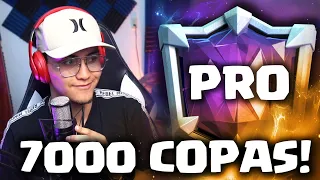 ¡¡¡CUANDO DOMINAS AL 100% UN MAZO!!! 😈 +7000 COPAS Clash Royale - YoSoyRick