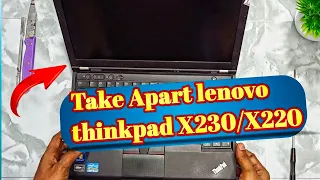 Lenovo Thinkpad X230/X220 Disassembly And Cleaning