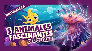 ¡Descubre 5 animales fascinantes del océano! | PARA NIÑOS