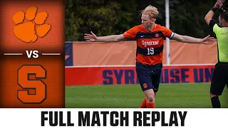 Clemson vs. Syracuse Full Match Replay | 2023 ACC Men's Soccer