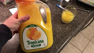 Tropicana Orange Juice is NOT 100% pure or natural FAIL