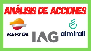 Análisis Técnico de acciones: IAG Repsol y Almirall