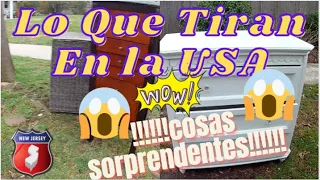 LO QUE TIRAN EN LA USA, EDICION DE NJ 😱😊🤗😁❤️❤️❤️🤑🤑🤑EPISODIO #68 COSAS SORPRENDENTES😱😱😱😱