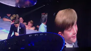 Michael Bublé - Talking to a Young boy and the Crowd - Leeds First Direct Arena - 3/6/19