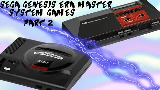 Sega Genesis Era Master System Games - Part 2