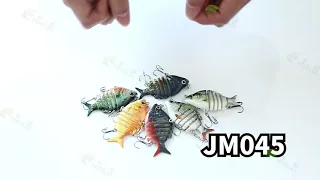 HENGJIA Fishing Lure Swim Test JM045