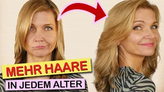 Dichtes KRÄFTIGES Haar in jedem Alter: 4 grandiose Tipps