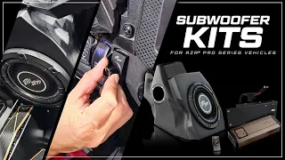 New UTV Stereo RZR® Pro Series Subwoofer Kits!