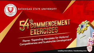54th Commencement Exercises, March 28, 2022, 2:00 PM