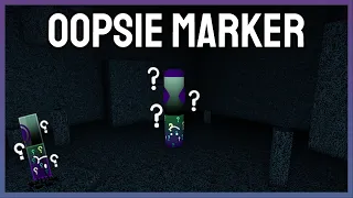 How to find the "Oopsie" Marker |ROBLOX FIND THE MARKERS