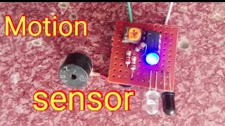 How to make motion sensor light #easy_home_made_ir_proximity_sensor #motion_detector_experimint_diy