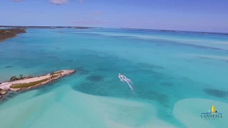 Boating in Moriah Harbour Exuma Bahamas