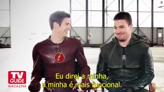 Arrow! The Flash! Perrguntas! Legendado