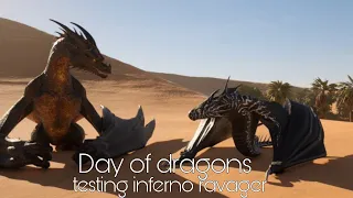 Day of dragons: finally showcasing inferno ravager with staff and other content creators