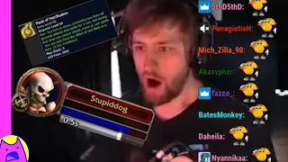 Sodapoppin almost DIES in Hardcore WoW