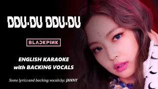 BLACKPINK – DDU-DU DDU-DU – ENGLISH KARAOKE WITH BACKING VOCALS HARMONIES