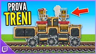 PROVO I NUOVI TRENI DELLA CREATE! - CREATECRAFT Minecraft ITA