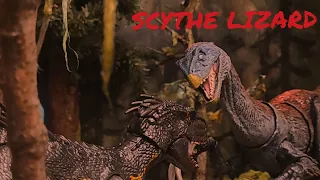"Scythe Lizard" Short Dinosaur Stop Motion ( Therizinosaurus vs Indoraptor)