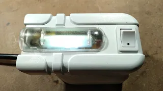 Inside a Timeguard coolglow nightlight with unusual glow tube.