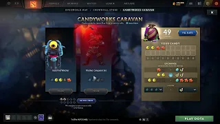 Candy Caravan 10 Re-rolls Dota 2 | #22 Stream |