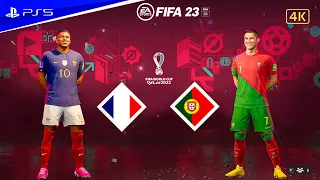 FIFA 23 - France vs Portugal - 2022 Qatar World Cup Final | PS5 Gameplay [4K]