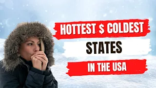 Coldest and Hottest temperatures US - Comparison