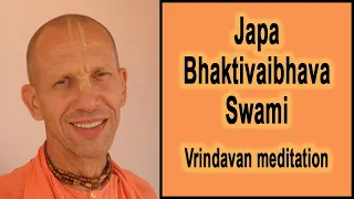 Japa Bhaktivaibhava Swami. जप भक्तिवैभव स्वामी